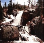 Alberta Falls in Rocky Mountain National Park, Colorado, USA